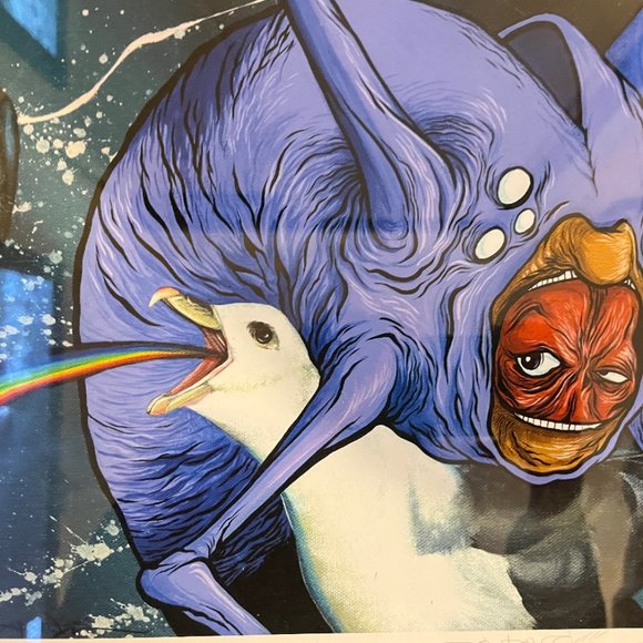 Alex Pardee & Robert Bowen Collaboration Print 9/100 - Picture 4 of 11